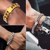 316L Stainless Steel Chain Necklace Bracelet Hip Hop Cuban Chains Do Not Fade Fashion Jewelry for Men Women Accessories Gift