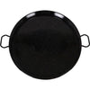 The star-Valencian paella pan marbled from (15 cm to 80 cm) -vitrified steel, high quality and durability-non-stick paella pan with two handles, easy to clean