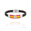 Bracelet stainless steel CIVIL Guard flag Spain jewelry