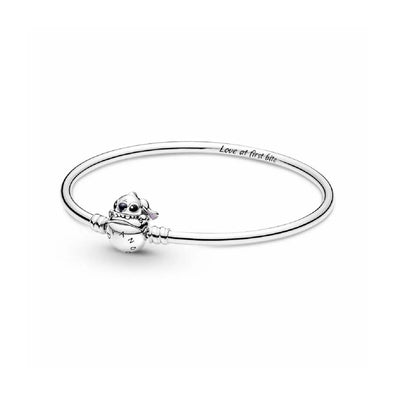 Pandora Moments Disney Stitch Bite Closure Hard Bracelet-591683C01