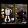 Blender and grinder with glass cup/Max Power 1000w/ Royal Swiss