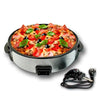 Electric Pan Pizza 36cm, 40cm electric Pan heated Super fast Super Pizza Pan, electric paella Pan 1500W Max. 240 ° C adjustable temperature adjustable, non-stick