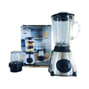 Blender and grinder with glass cup/850w/ Jizya / 1.5 litre, 6 blades, 5 speeds + pulse/blender