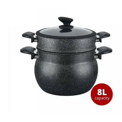 CUSCUSERA pot 8L 24CM IDEAL for making your perfect CUS CUS or steamed food