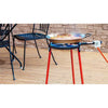 Set paellero and paella, includes burner 40cm and 2 fires. Paella pan 46cm with legs, for 12 rations. Suitable for butane and propane, Q400. Perfect for garden, summer and family celebrations. Available pack rubber tube, clam