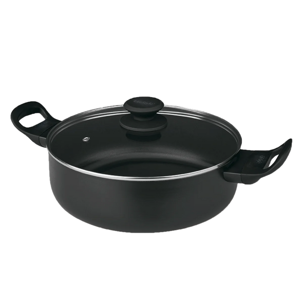 Starley-Lifestyle LUXE Aluminum Pot with Lid 20-22CM Non-stick Induction Pot All Kinds of Fire