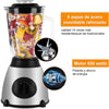 Blender and grinder with glass cup/850w/ Jizya / 1.5 litre, 6 blades, 5 speeds + pulse/blender