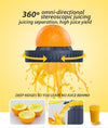 Automatic fresh juice fruit blender-slow and cold extraction-80W-Ideal for Orange, apple juice and more