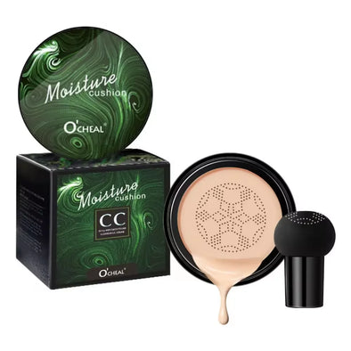 CC Cream, mushroom head air cushion, Foundation Concealer, glossy moisturizing makeup, liquid Base pigment.