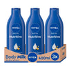 NIVEA Body Milk Nourishing Body Lotion 400ml - Pack 3 PCs