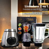 Blender and grinder with glass cup/Max Power 1000w/ Royal Swiss