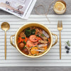 Korean Style Ramen Noodles Pot Noodles Cooker Aluminum Soup Pot With Oxidized Coating Noodles Mike Egg Soup Cooking Pot