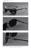 KINGSEVEN 2024 Brand Men Aluminum Sunglasses Polarized UV400 Mirror Male Eye Protection Glasses Women Men Oculos de sol Eyewear