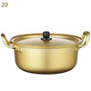 Korean Style Ramen Noodles Pot Noodles Cooker Aluminum Soup Pot With Oxidized Coating Noodles Mike Egg Soup Cooking Pot