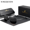 KINGSEVEN 2024 Brand Men Aluminum Sunglasses Polarized UV400 Mirror Male Eye Protection Glasses Women Men Oculos de sol Eyewear