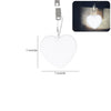 1-3pc LED Handbag Light Bag Lamp Heart Round Star Shaped Touch Sensor Purse Night Light with Keychain Clip Xmas Gifts for Women