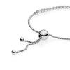 Hot Jewelry Sparkling Slider Tennis Bracelet 925 Sterling Silver Basic Snake Bone Bracelets Fit Pandora Original Gift For Women