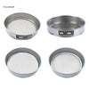 Stainless Steel 4/10/20/60 Mesh Bottom Mesh Flour Sieve Thickened Rice Sieve Flour Sieve Kitchen Baking Sieve Gadget