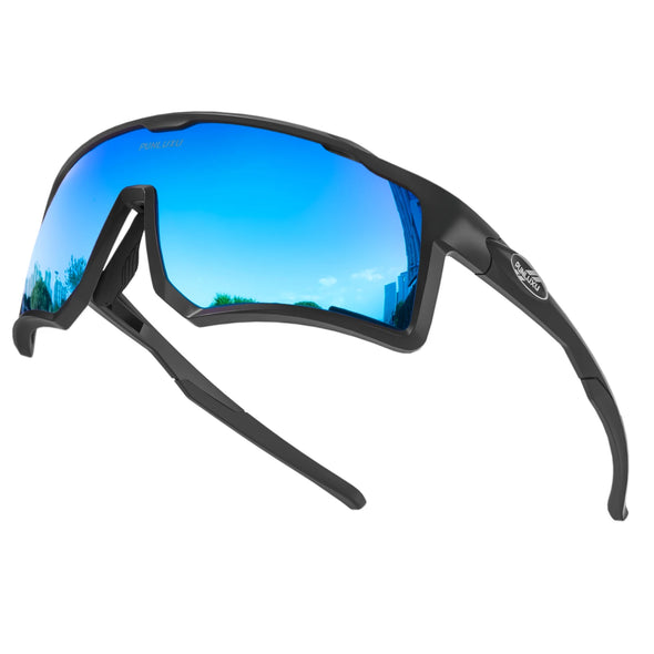 PUNLUXU Cycling Glasses Sports Sunglasses Sports Glasses Cycling Glasses Mountain Bike Glasses Motorcycle MTB BMX Men Women