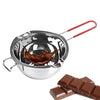 Bakeware Wax Candle Candy Melts Chocolate Double Boiler Metal Stainless Steel Chocolate Warmer Melting Bowl