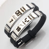 HNSP Lionel Messi Cristiano Ronaldo Neymar Football Star Stainless Steel Silicone Bracelet For Men Boy Soccer Accessory Gift