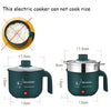 110/220V Mini Electric Cooker Non-stick Cooking 1-2 People Double Hot Pot steamer Hot Pot Multifunction Electric Cooker for Home