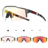 Kapvoe Outdoor Photochromic Cycling Sunglasses for Men Cycl Glasses Mountain Bicycle Goggles Women Sports Running UV400 Eyewear