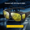 Night Vision Glasses For Driving Fit Over Glasses Sunglasses Anti Glare Polarized Yellow Tinted Sunglasses For Men & Women