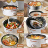 Portable Electric Multifunctional Cooker Household Double Layer Hot Pot Mini Non-stick Cookware for Kitchen and Home Appliance