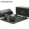 Ship From Spain KINGSEVEN Photochromic Polarized Sunglasses For Men Women Square Sun Glasses UV400