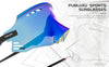 PUNLUXU Cycling Glasses Sports Sunglasses Sports Glasses Cycling Glasses Mountain Bike Glasses Motorcycle MTB BMX Men Women