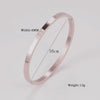 Stainless Steel Cuff Bracelets Bangles For Women Fashion Jewelry Charm Jewelry Accessories Crystal Bracelet love