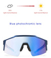 Kapvoe Outdoor Photochromic Cycling Sunglasses for Men Cycl Glasses Mountain Bicycle Goggles Women Sports Running UV400 Eyewear