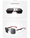 Ship From Spain KINGSEVEN Photochromic Polarized Sunglasses For Men Women Square Sun Glasses UV400