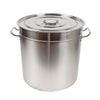 35L/50L Stockpot Cooking Pot With Stainless Steel Lid Saucepan Soup Pot For Home and Resraurant Camping Cooking