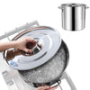 3.5/6.2/10L Stock Pot Soup Pot Stainless Steel Soup Bucket Cooking Pot Steamer Cookware Stew Pot Canning Pot Sauce Pot With Lid