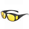 Night Vision Glasses For Driving Fit Over Glasses Sunglasses Anti Glare Polarized Yellow Tinted Sunglasses For Men & Women