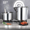 3.5/6.2/10L Stock Pot Soup Pot Stainless Steel Soup Bucket Cooking Pot Steamer Cookware Stew Pot Canning Pot Sauce Pot With Lid