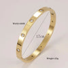 Stainless Steel Cuff Bracelets Bangles For Women Fashion Jewelry Charm Jewelry Accessories Crystal Bracelet love