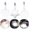 1-3pc LED Handbag Light Bag Lamp Heart Round Star Shaped Touch Sensor Purse Night Light with Keychain Clip Xmas Gifts for Women