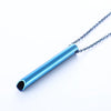 528 Hz Meditation Whistle Mindfulness Pendant Stainless Steel Vacuum Necklace Regulate Breathing Relieve Anxiety Spot