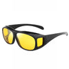 Night Vision Glasses For Driving Fit Over Glasses Sunglasses Anti Glare Polarized Yellow Tinted Sunglasses For Men & Women