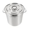 35L/50L Stockpot Cooking Pot With Stainless Steel Lid Saucepan Soup Pot For Home and Resraurant Camping Cooking