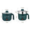 110/220V Mini Electric Cooker Non-stick Cooking 1-2 People Double Hot Pot steamer Hot Pot Multifunction Electric Cooker for Home