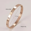 Stainless Steel Cuff Bracelets Bangles For Women Fashion Jewelry Charm Jewelry Accessories Crystal Bracelet love