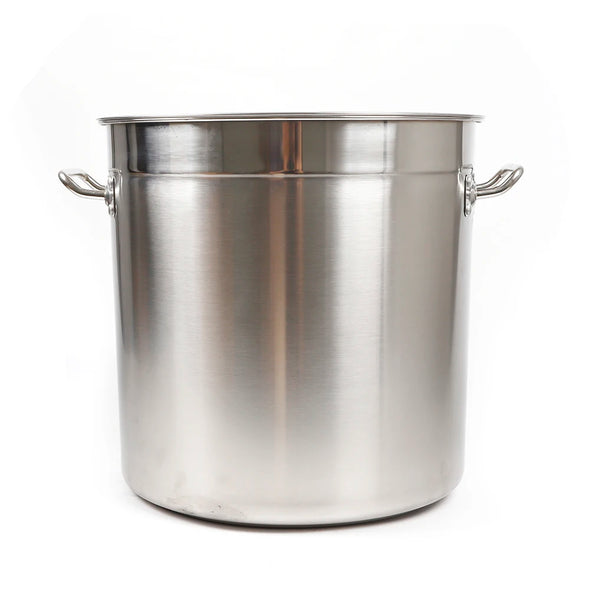 35L/50L Stockpot Cooking Pot With Stainless Steel Lid Saucepan Soup Pot For Home and Resraurant Camping Cooking