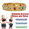 Magnetic Bracelets Magnet Bracelet Slimming Magnet Bracelet With Strong Magnet Design Inlaid Colorful Ocher Good Figurability