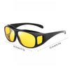 Night Vision Glasses For Driving Fit Over Glasses Sunglasses Anti Glare Polarized Yellow Tinted Sunglasses For Men & Women