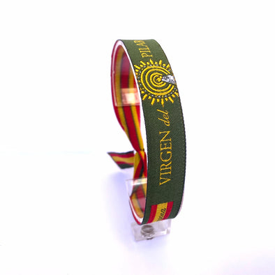 Virgin pillar bracelet embroidered flag Spain pilaricabracelets women bracelet man bracelets women fashion 2022 mens bracelets summer 2022 bracelet red summer bracelet