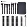 DUcare 27pcs Makeup Brush Set Professional Cosmetics Blushes Foundation Eyeshadow Eyelash Beauty Make Up Tool with Makeup Bag